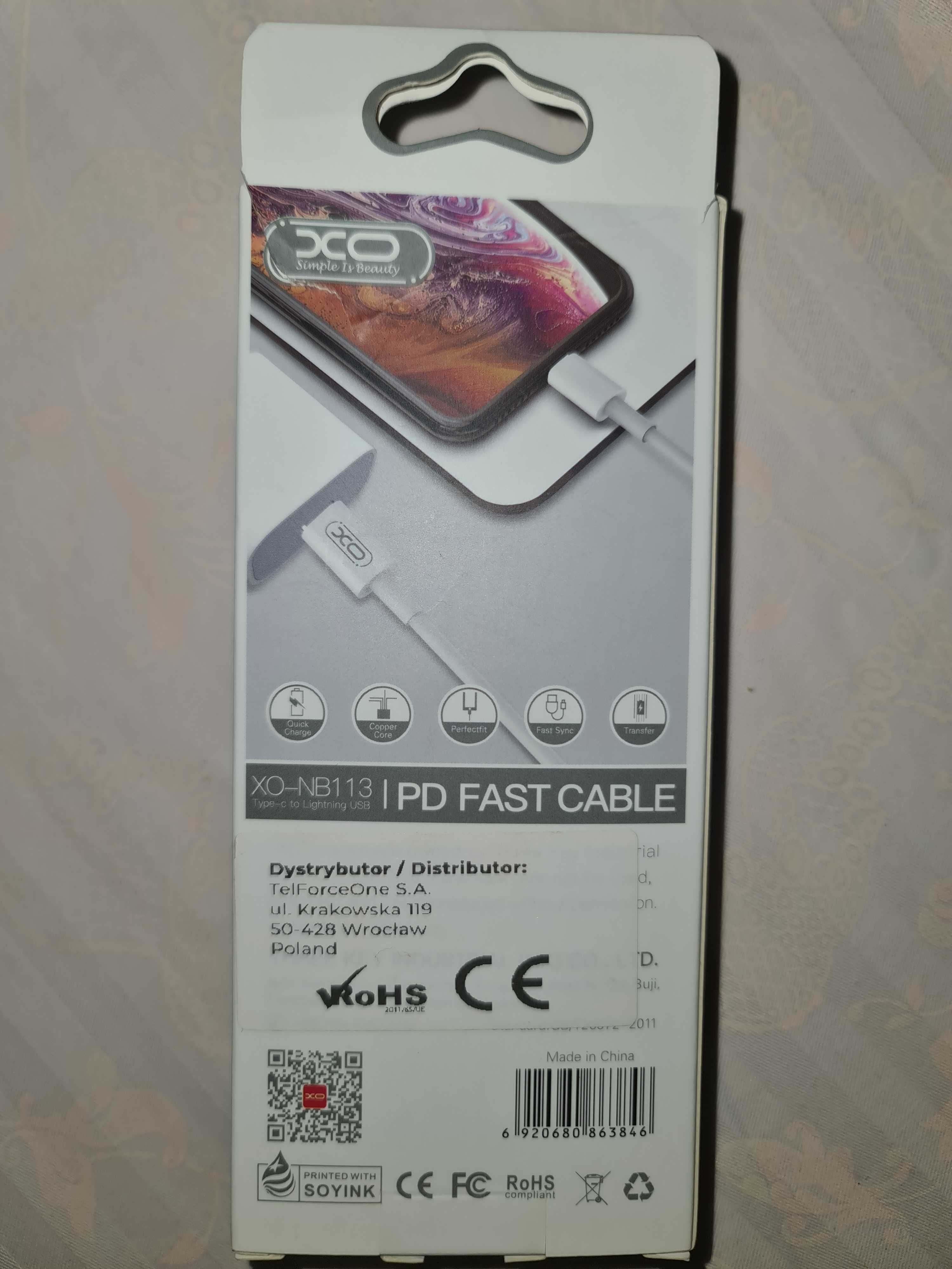 Cabo USB Type-C para Lightening