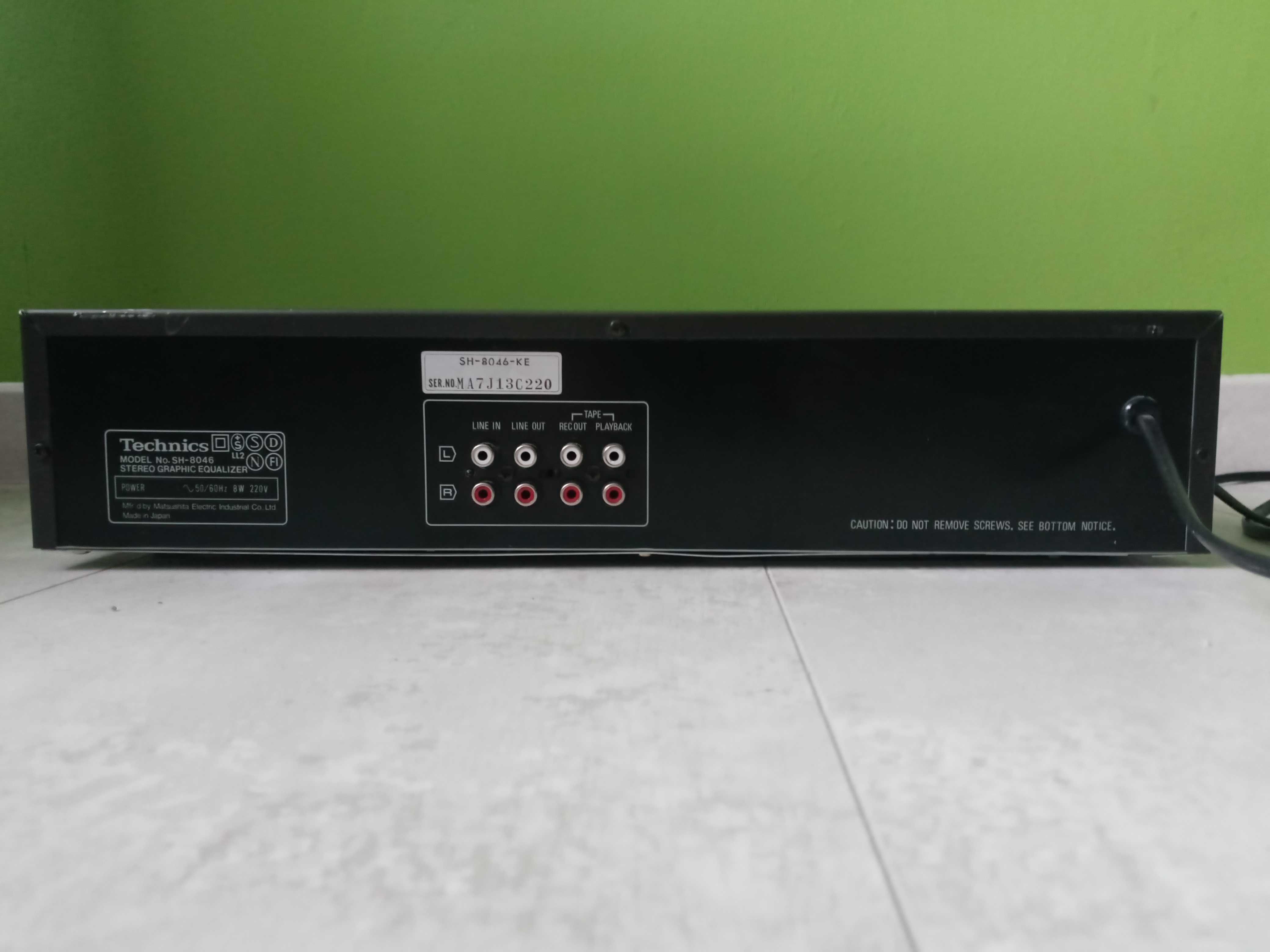 Korektor graficzny, equalizer Technics SH-8046