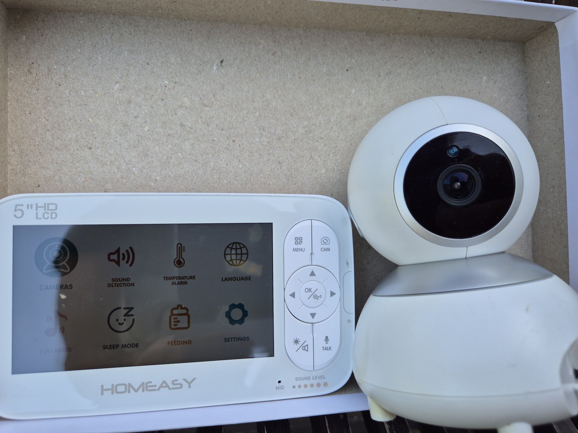 Niania elektroniczna HOMEASY BM- 5AJQGA101