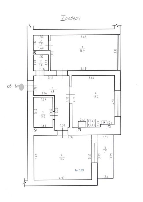2 к. квартиру в новом ЖК "Зеленый мыс" в Крыжановке, 386555