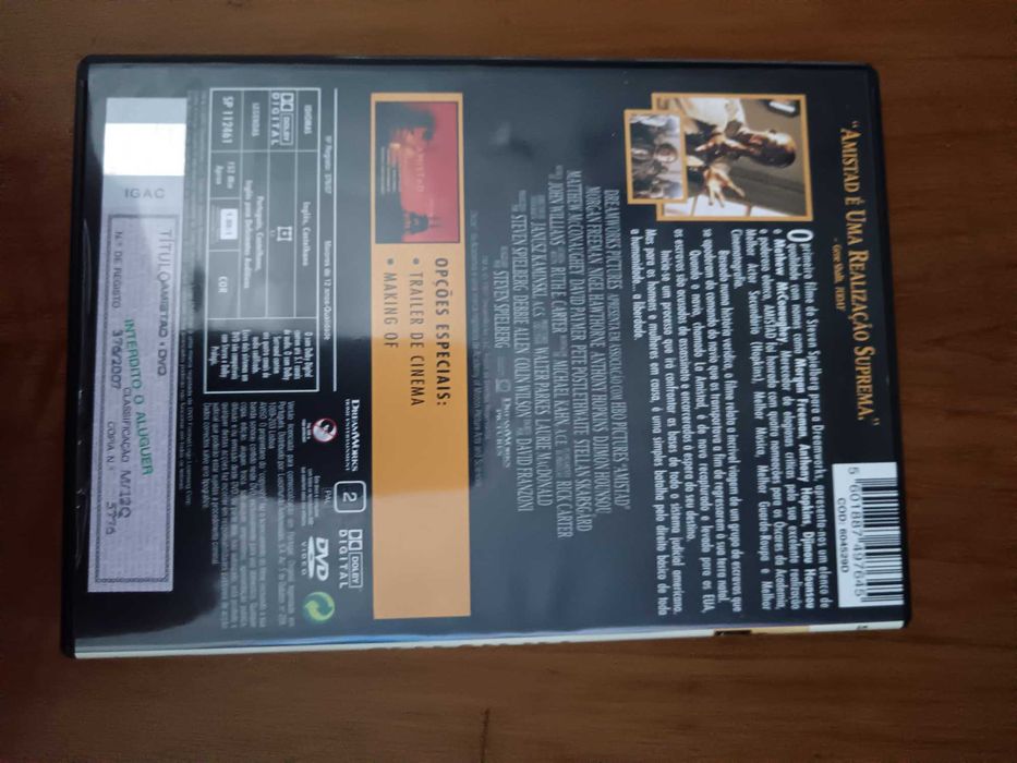 filme dvd original - amistad