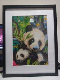 Quadro de pandas 30x40