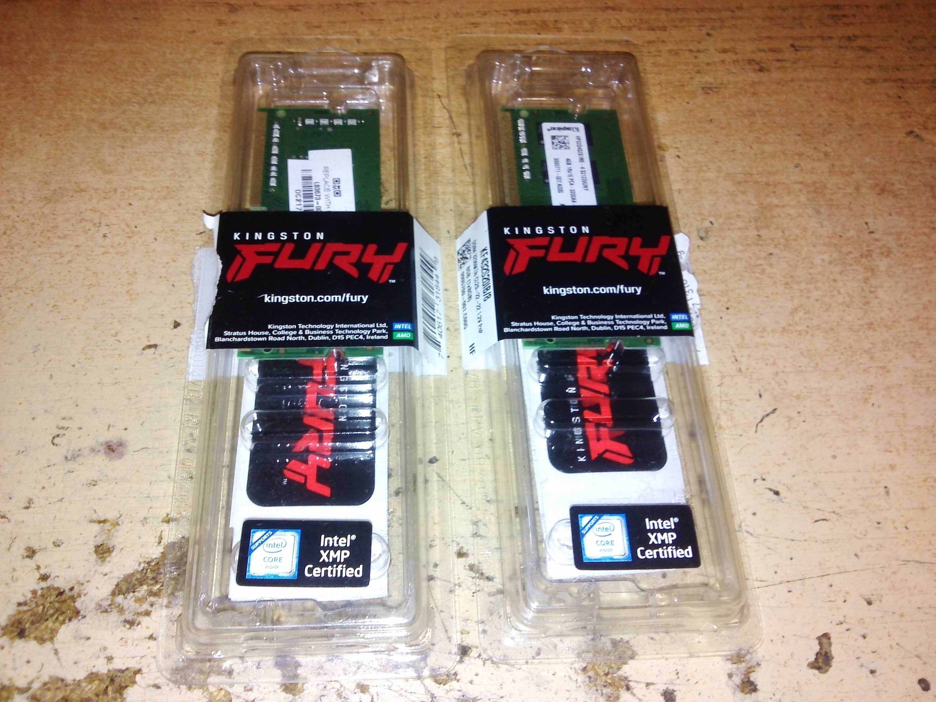 Пам'ять ноутбука 2 х DDR4 4 Gb (8Gb) дві планки Kingston, DDR2 DDR3