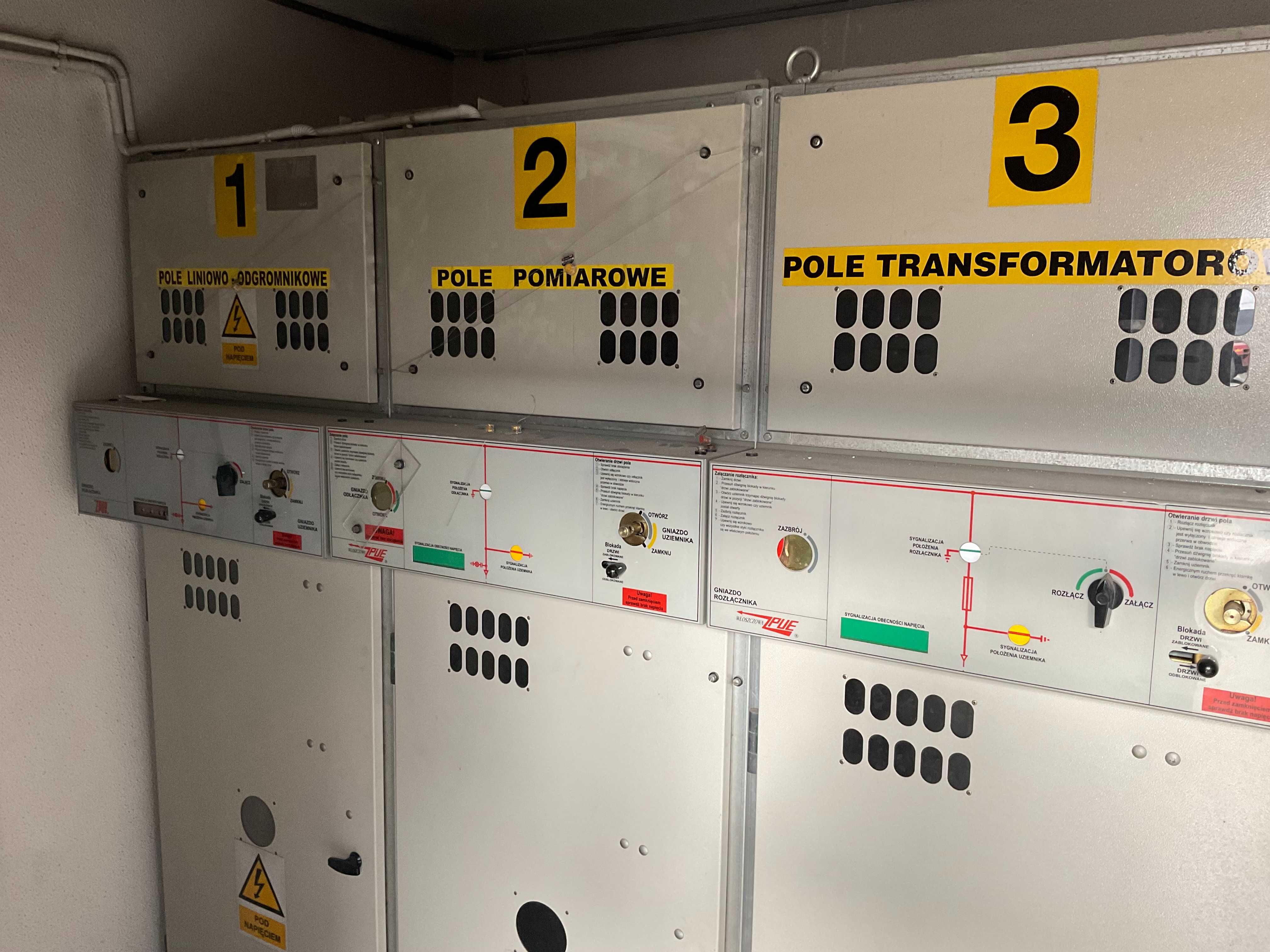 Trafostacja z transformatorem olejowym
