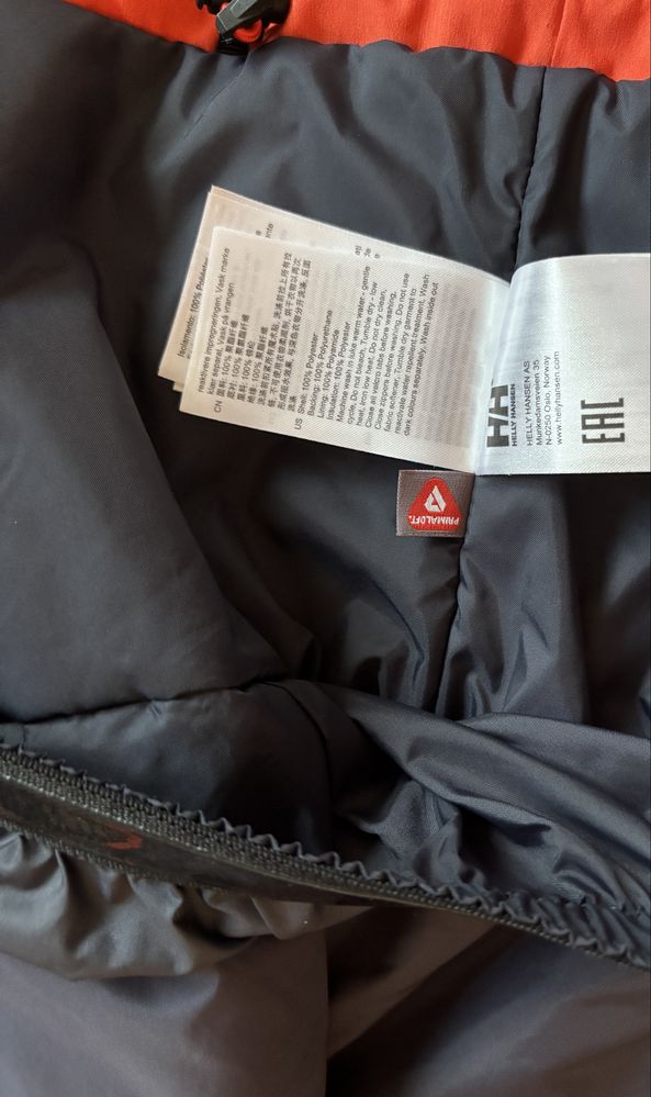 Nowa profesjonalna kurtka Helly Hansen primaloft roz.XXL