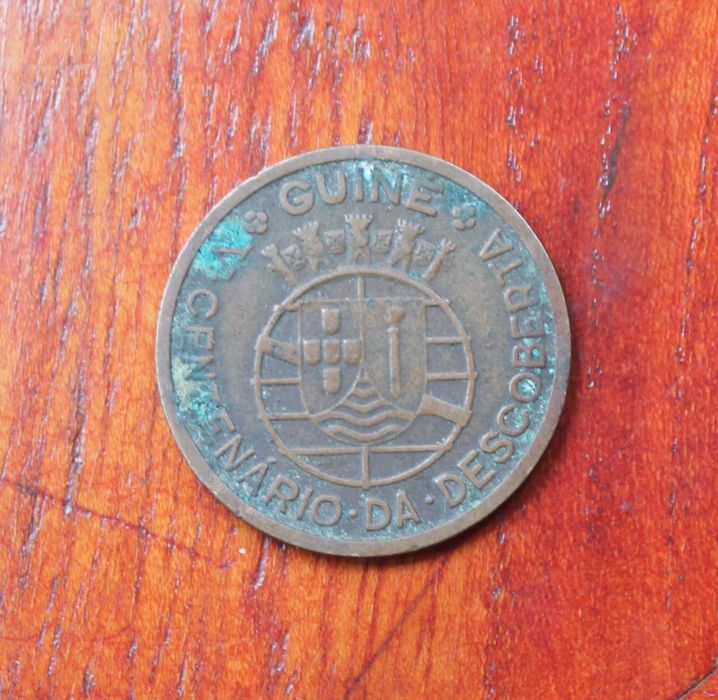Moeda de 50 centavos - Guiné - 1946