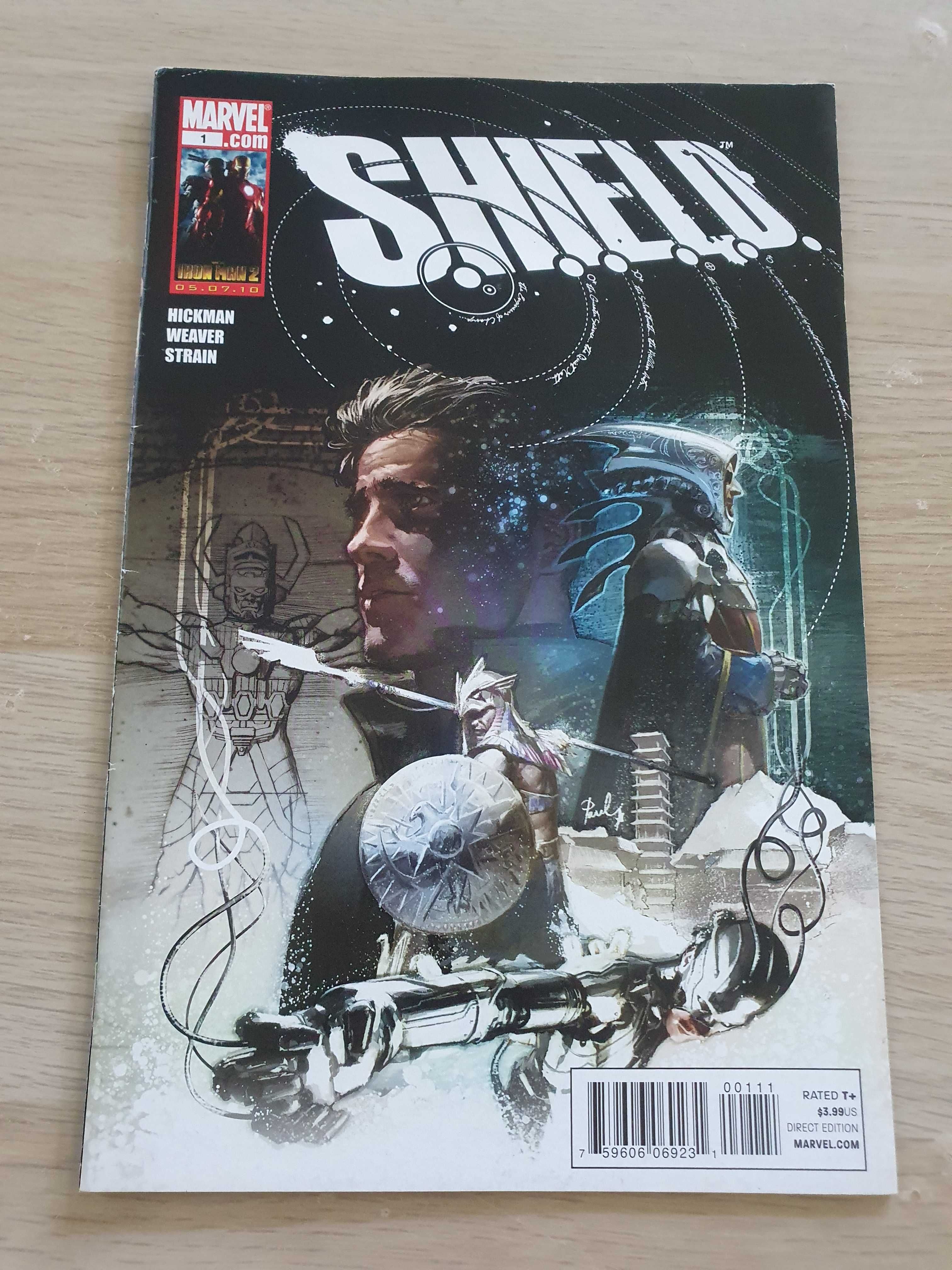 S.H.I.E.L.D. Shield vol. 2 1-6 (2010) Hickman; vol. 3 6 (2011) (ZM106)