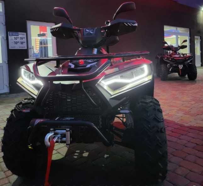 Новый квадроцикл 4x4 Linhai Yamaha LH300ATV-3D Promax Серый !