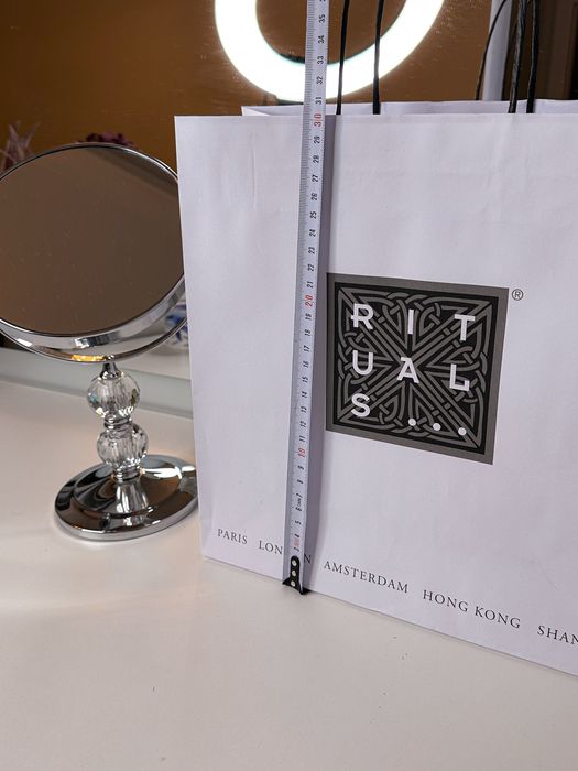 Torebka Rituals siatka nowa papierowa logowana na prezent