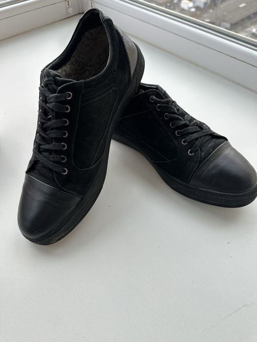 Мужские туфли, ботинки, лоферы зимние. Стильная обувь на меху