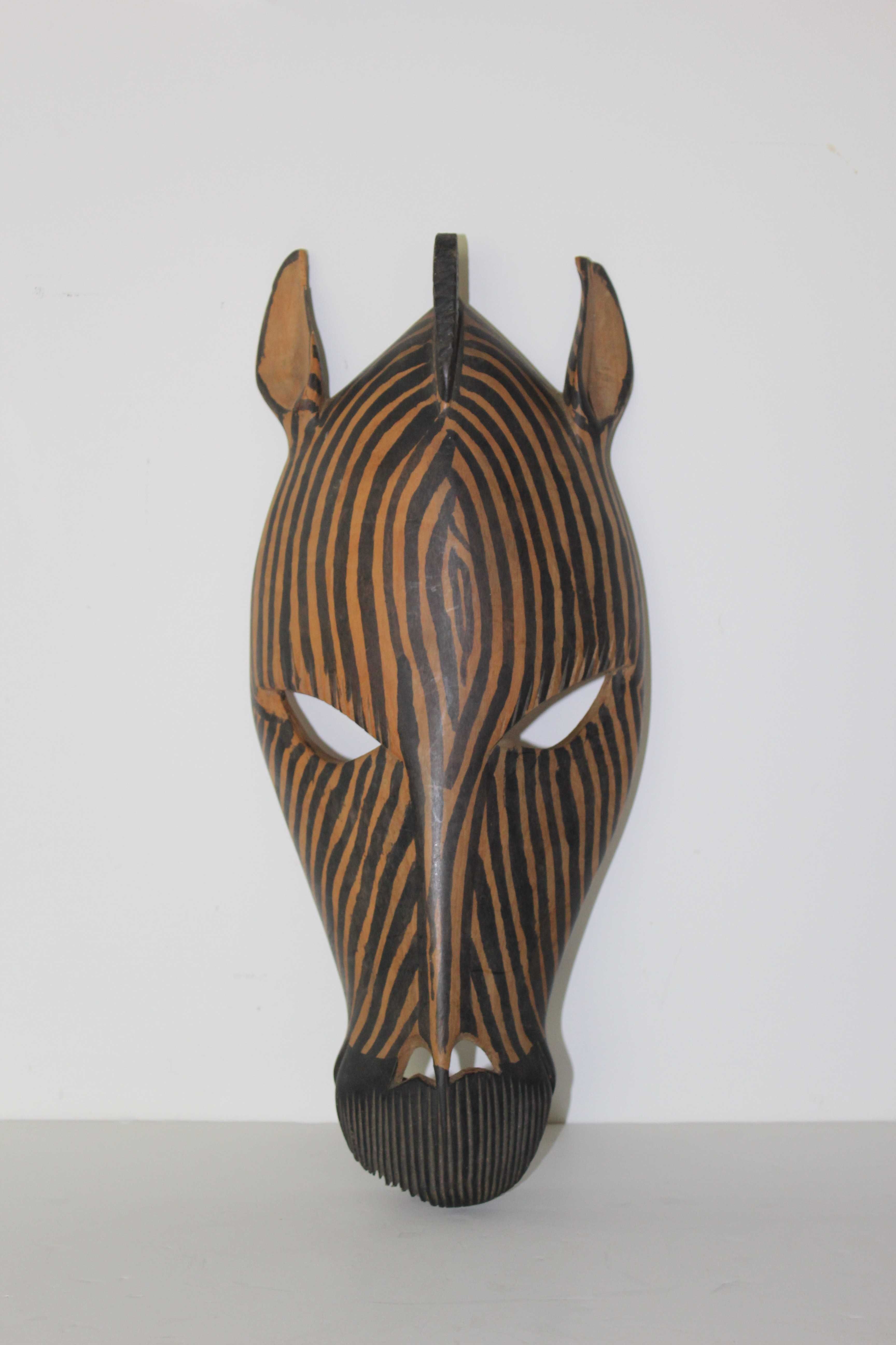 Máscara Tribal Africana - Zebra