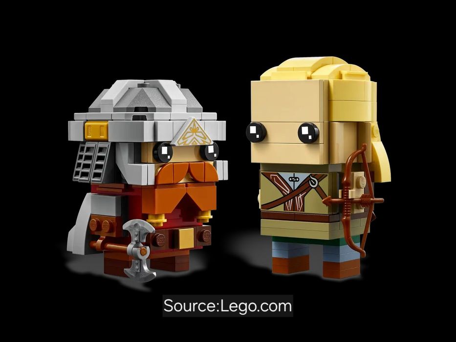 ENVIO GRATIS-LEGO 40751 Legolas & Gimli (BrickHeadz)