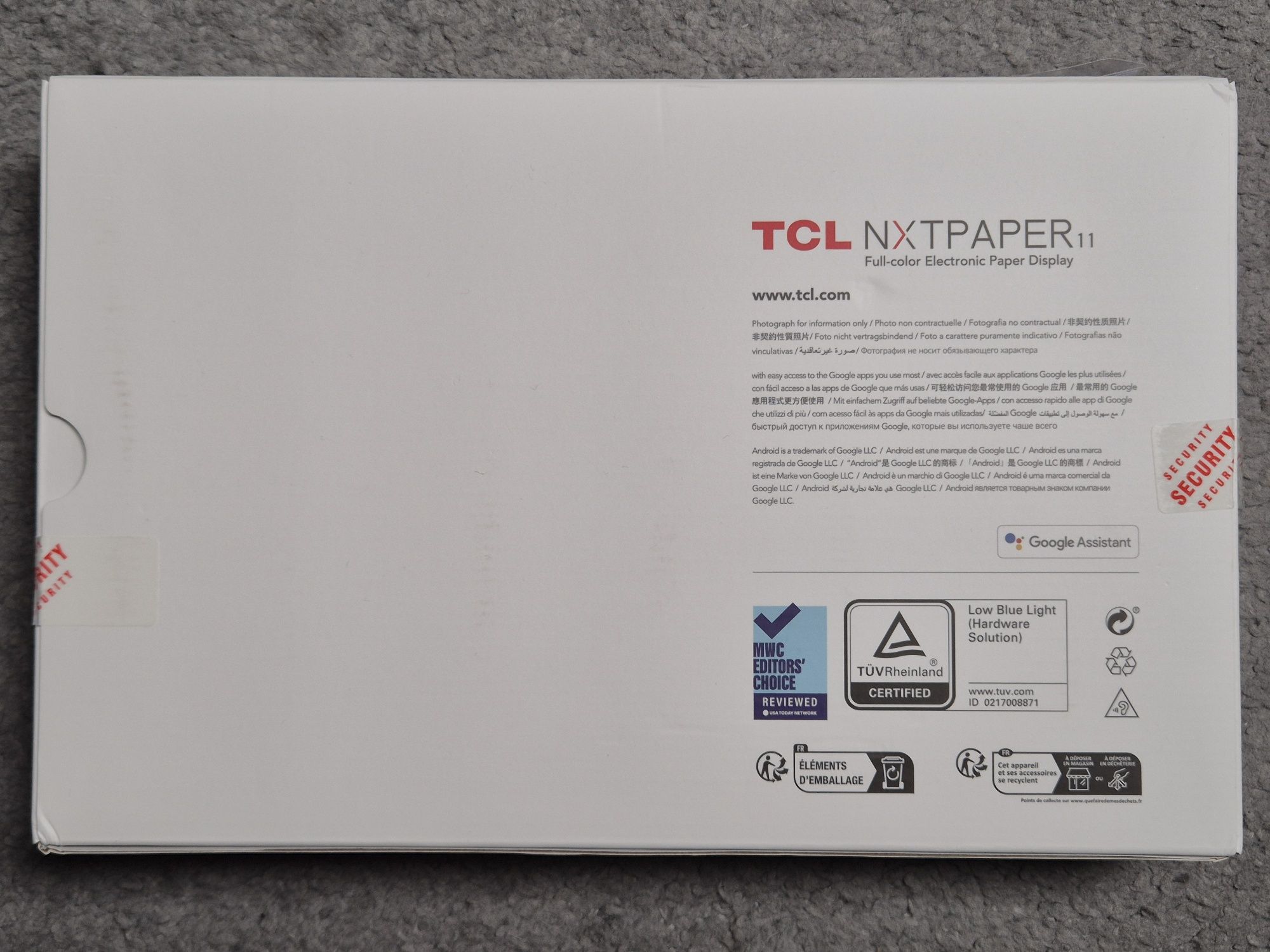Tablet TCL NXTPAPER 11 4/128 Wi-Fi