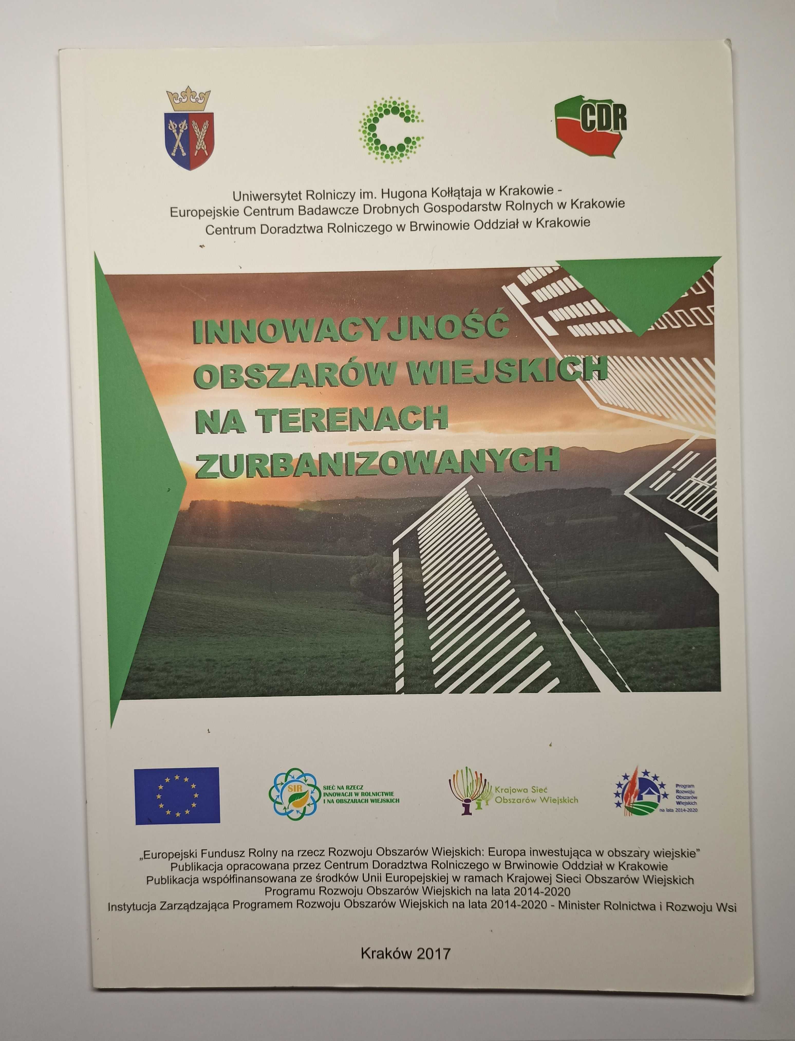 Innowacyjność obszarów wiejskich na terenach zurbanizowanych