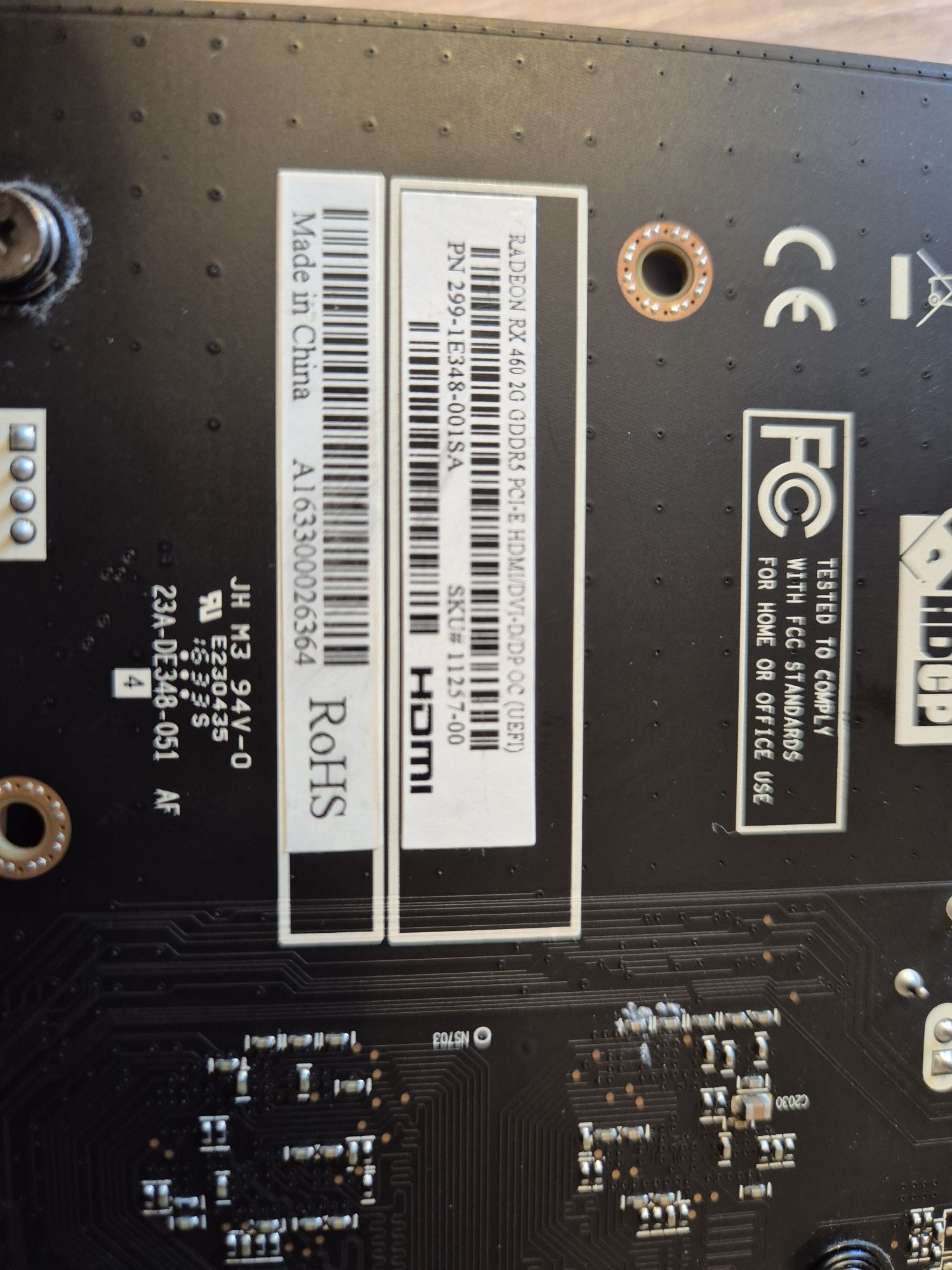 sapphire radeon rx 460 2gb gddr5