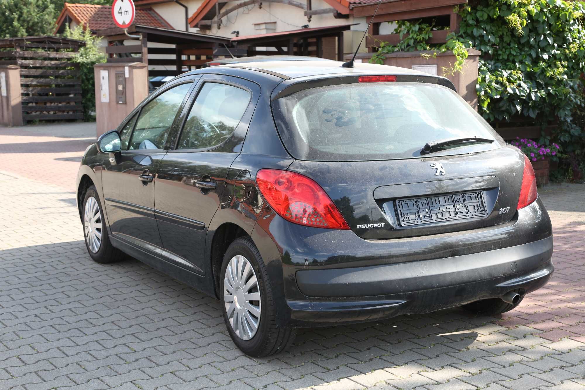 Peugeot 207 1.6 VTI LPG 2008r Czarny