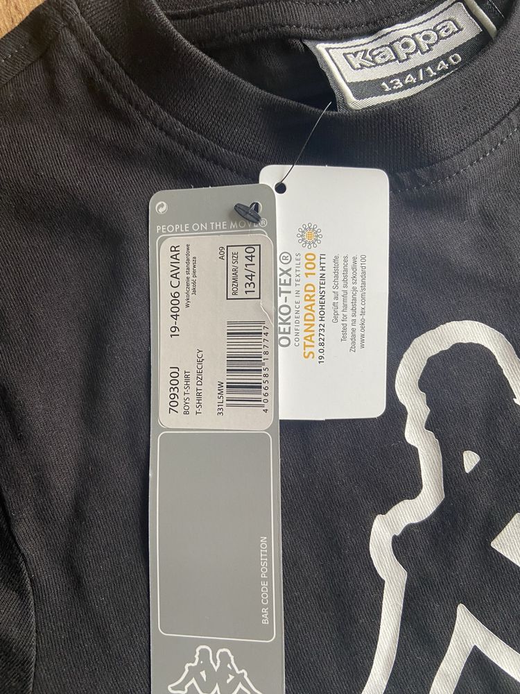 Nowa z metka bluzka t-shirt Kappa 134/140