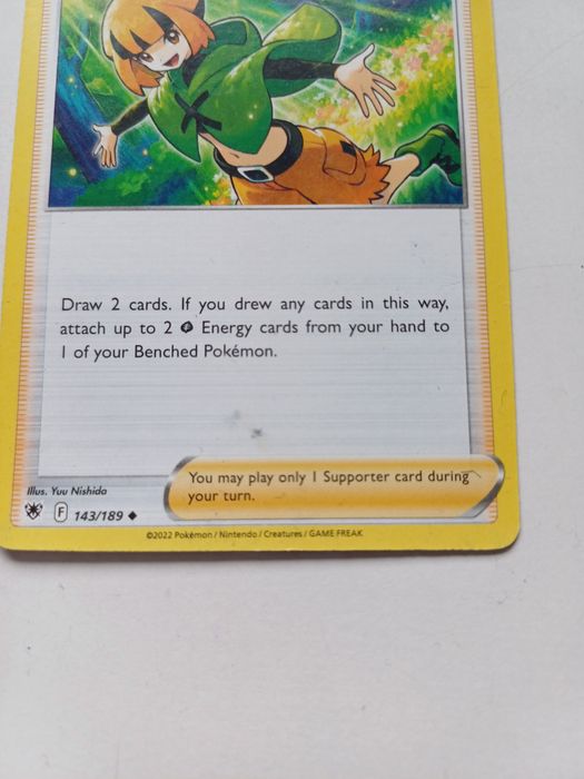 Pokemon Astral radiance karta supporter Gardenia's vigor