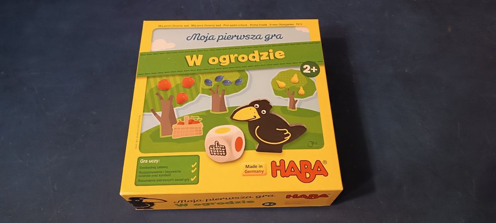 W ogrodzie Haba gra planszowa dwulatek