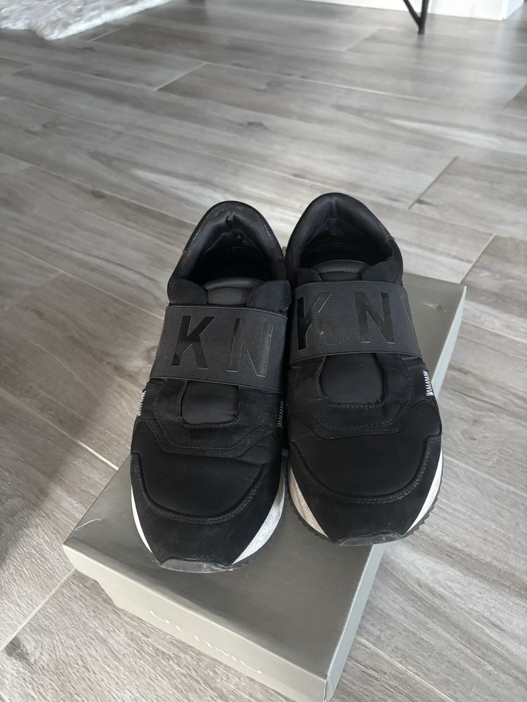 Sneakersy buty czarne DKNY męskie 42.5