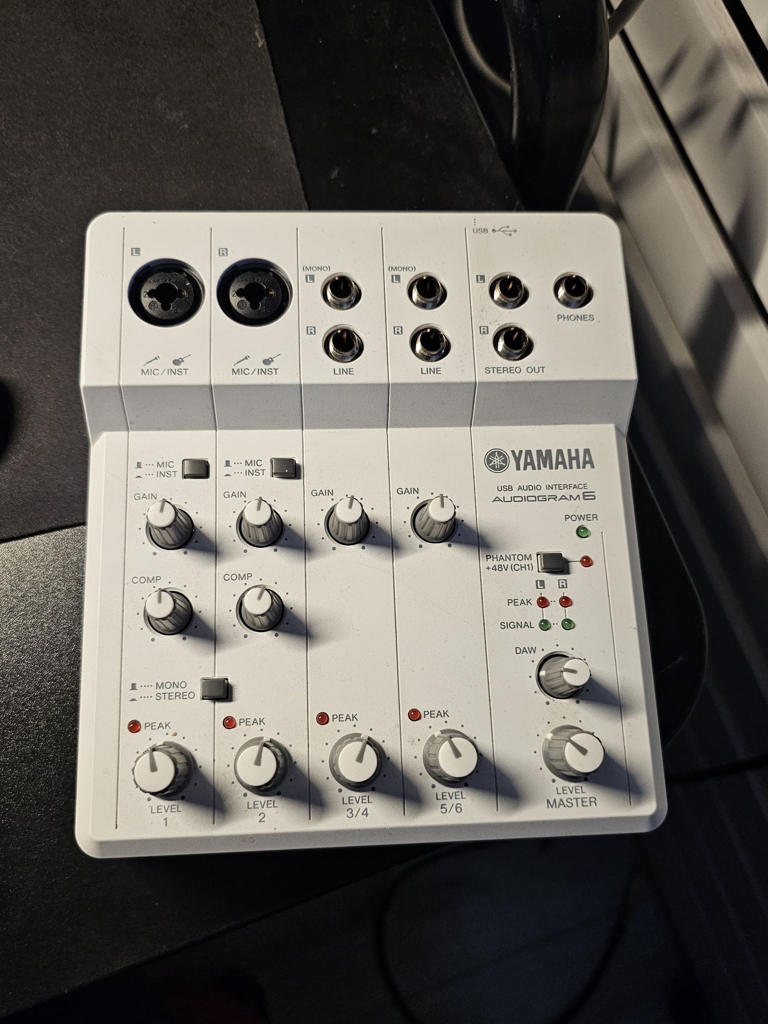 Yamaha Audiogram 6 usb audio interface