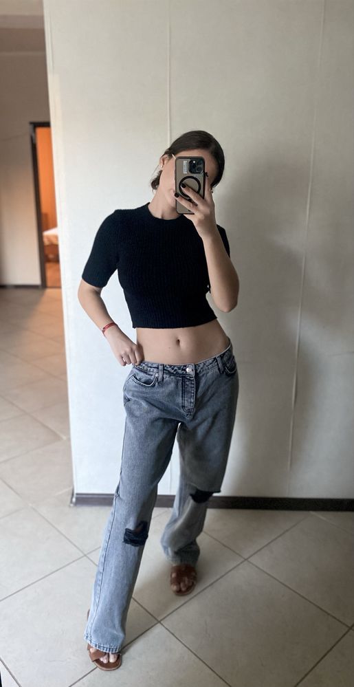 Джинси Bolongaro  Trevor та  Zara кофта