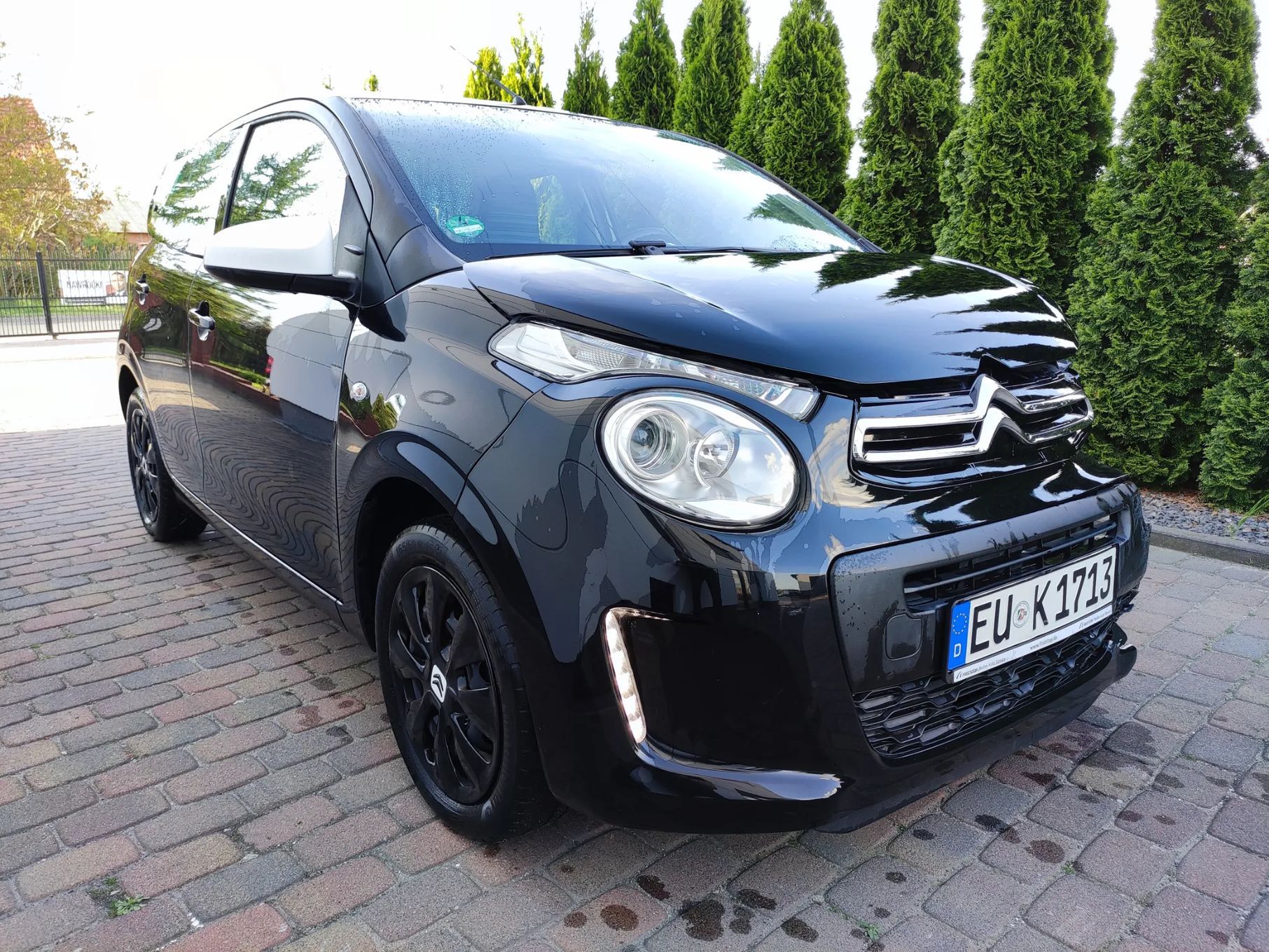 Citroën C1 'SHINE' 1.0 benzyna 70KM zNiemiec1WŁ 2017/2018 uszkodzony