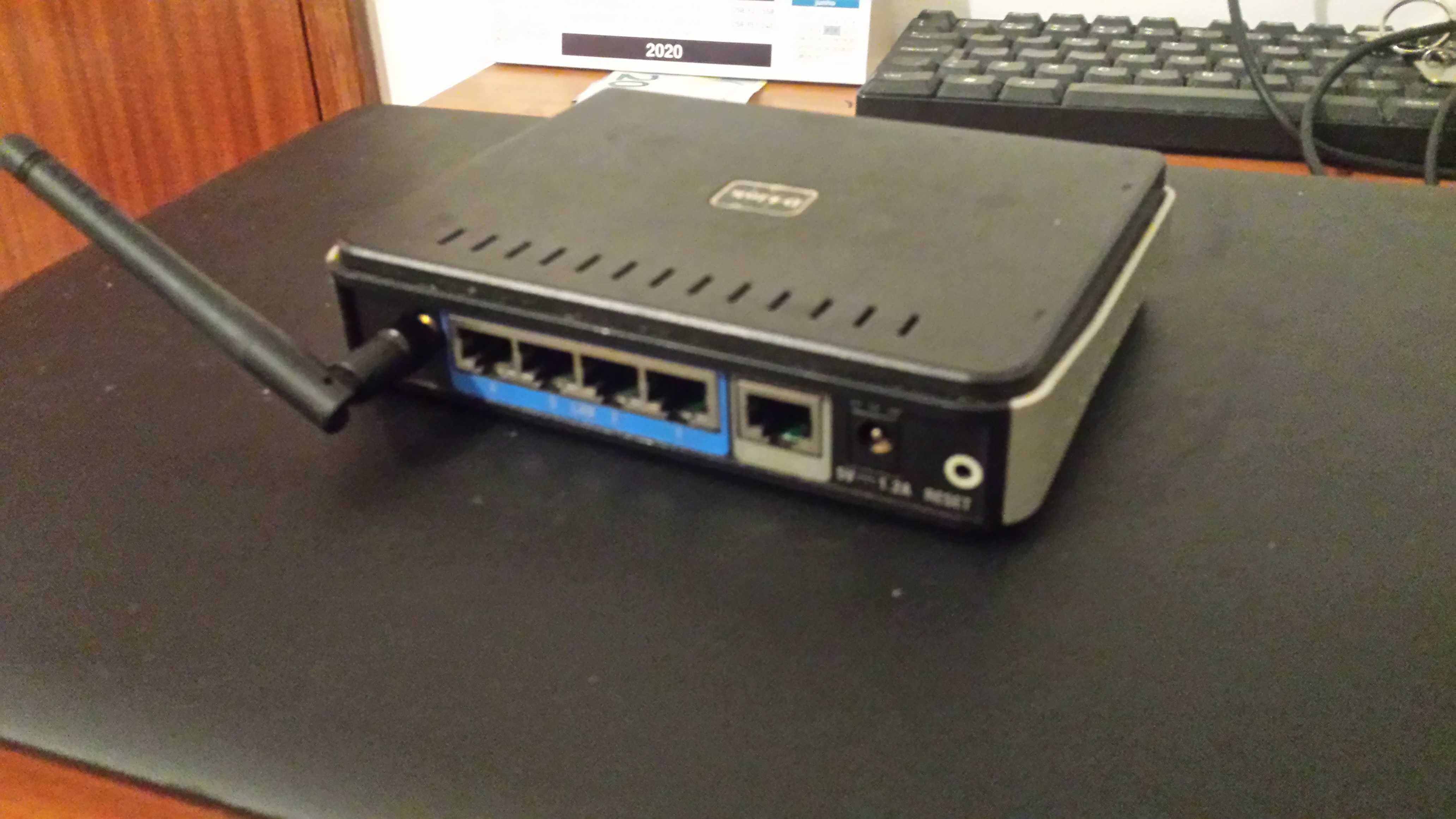 Router D-Link 4 portas