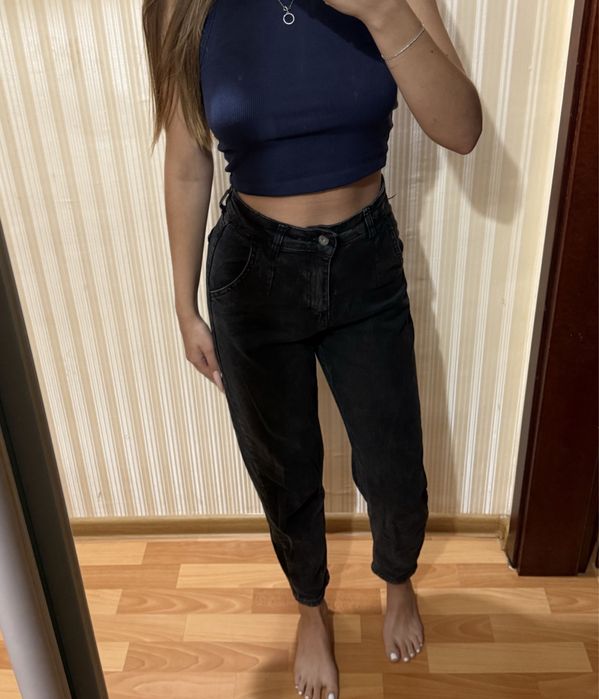 Джинси жіночі мом С/М - 2пари