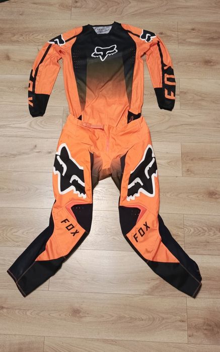 Spodnie fox 180 pomarańczowe