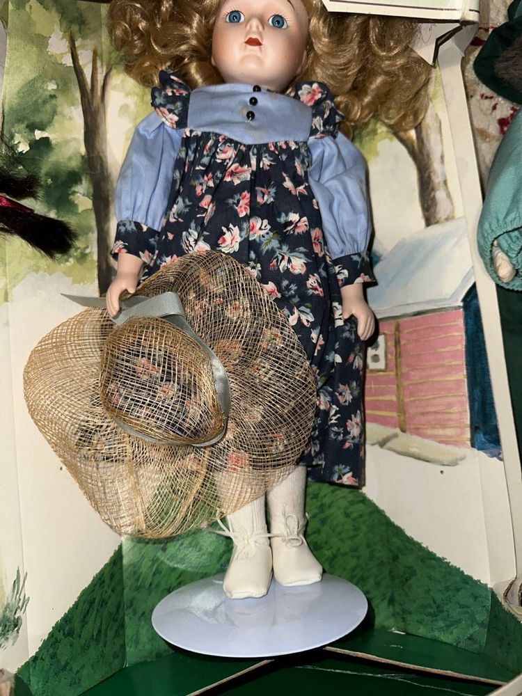 Лот.лялька порцеляна Винтажная коллекционная фарфоровая кукла куколка