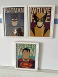 Quadros super herois