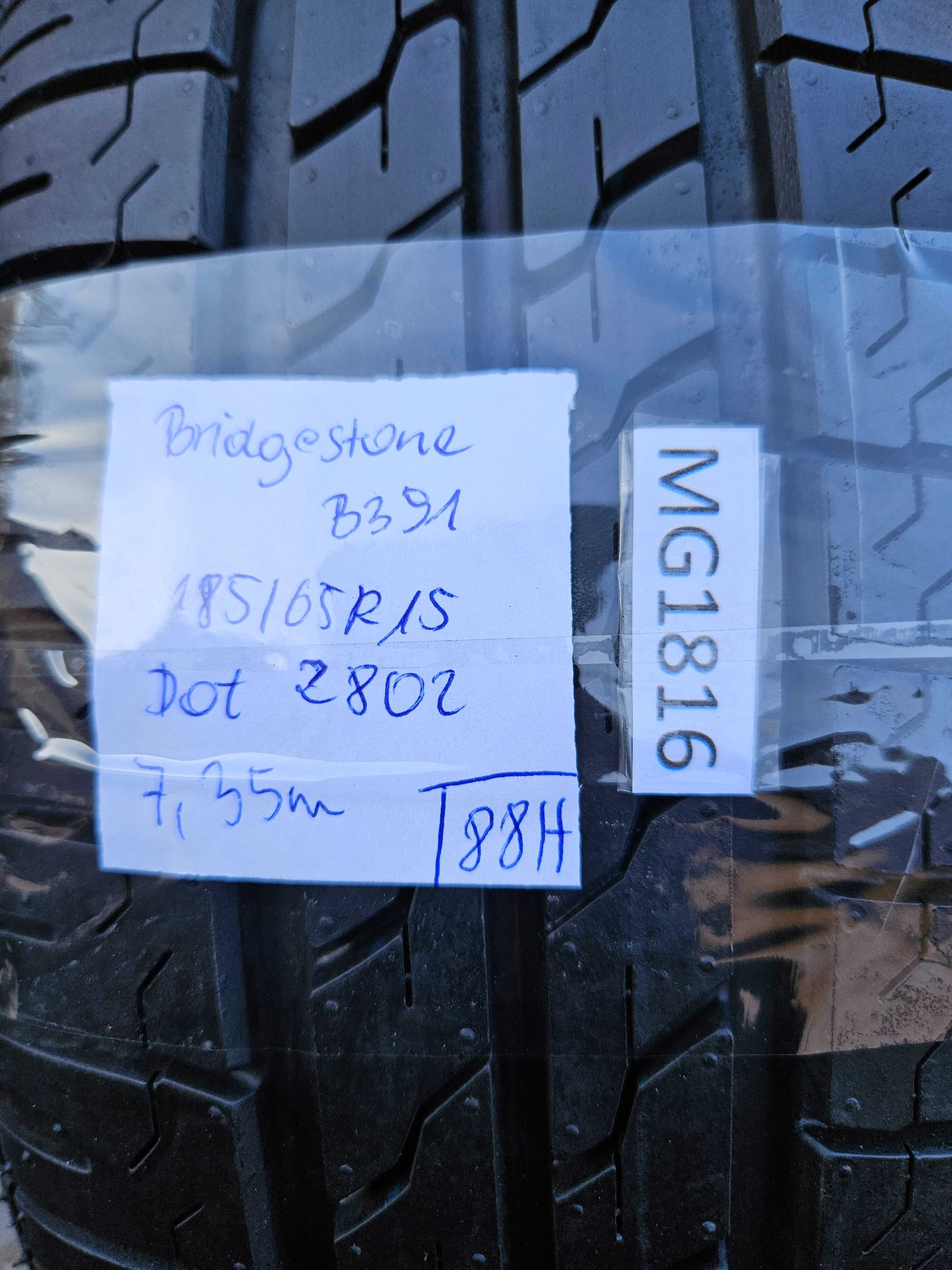 Bridgestone 185/65 r15 B391 /// 7,35mm!!! NOWA wysyłka