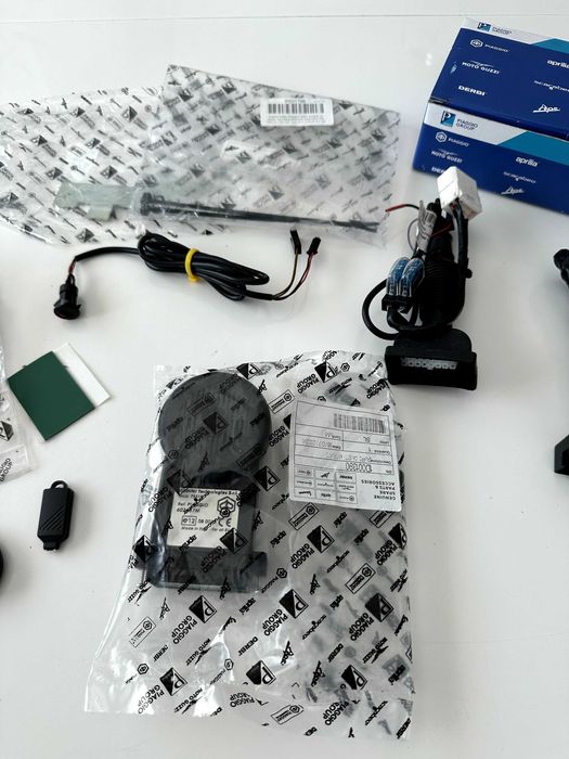 Alarm Piaggio VESPA  + wiązki dodatkowe