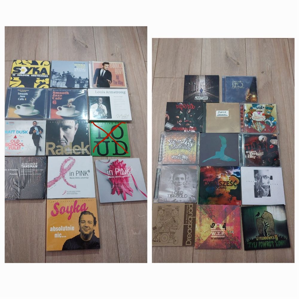 Płyty CD HipHop Rap i inne + dodatki