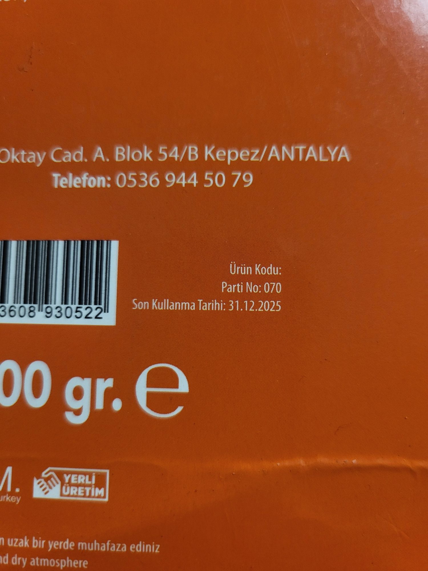 Przyprawy zestaw oryginalne tureckie