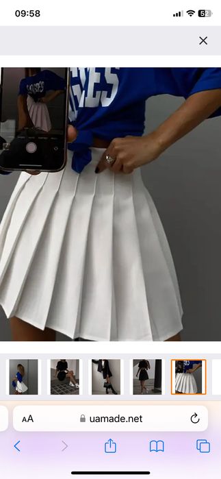 Тенісна спідниця