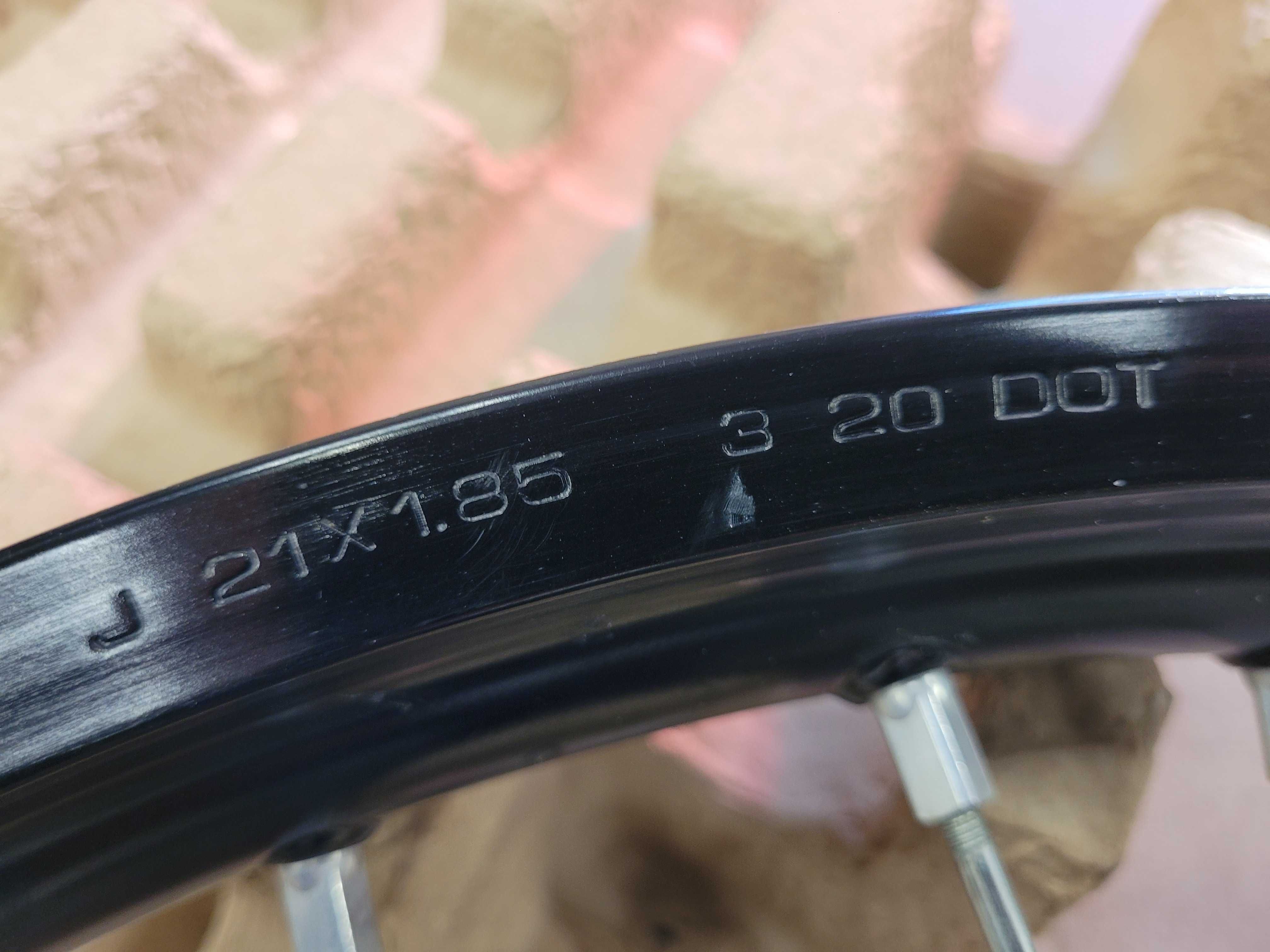Yamaha Tenere 700 felgi koła oryginalne kompletne kupione w Polsce