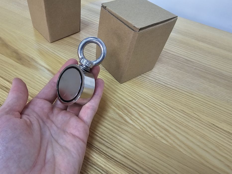 Магнит поисковый Неодимовый Двухсторонний 90кг LNM48-3