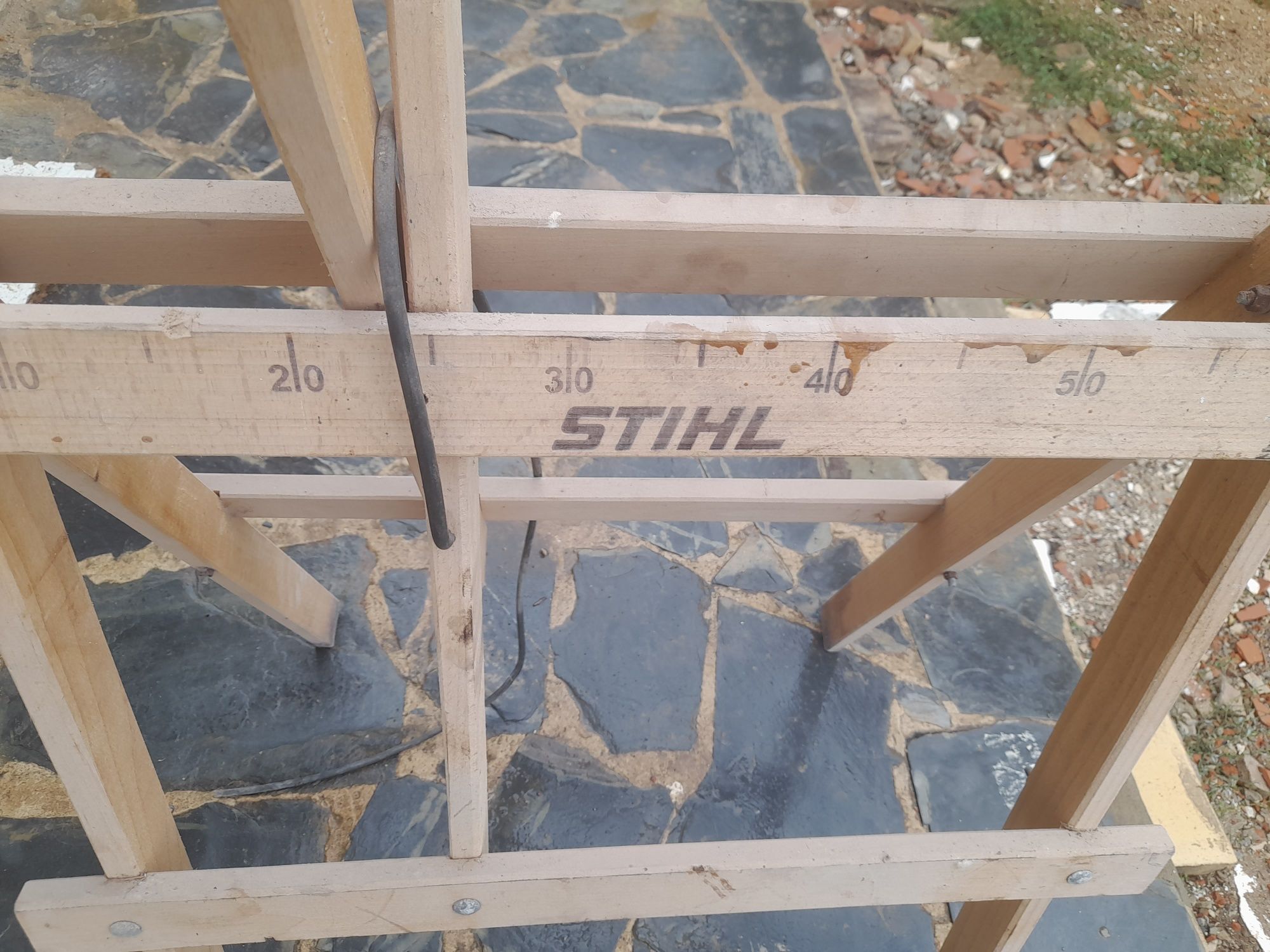 Stihl cavalete para cortar lenha