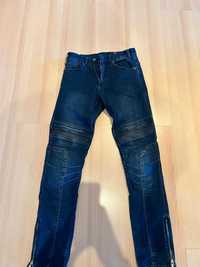 Spodnie motocyklowe jeans hornet  II WASHED BLUE