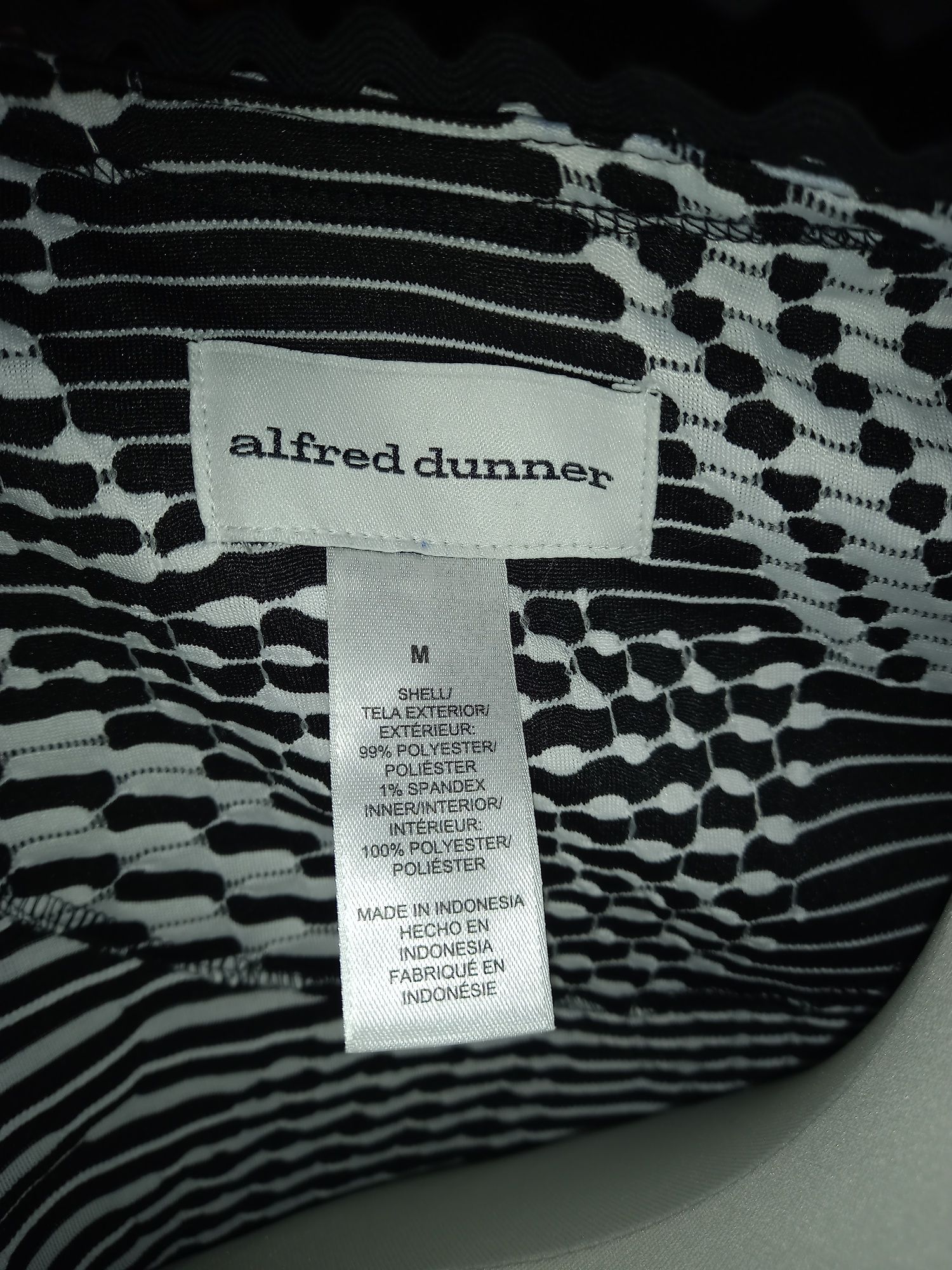 Nowy Żakiet z bluzką komplet M Alfred Dunner
