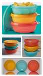 TUPPERWARE modułowy zestaw misek pojemników z uszczelkami do lodówki