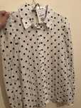 Camisa as bolinhas nova com etiqueta bershka