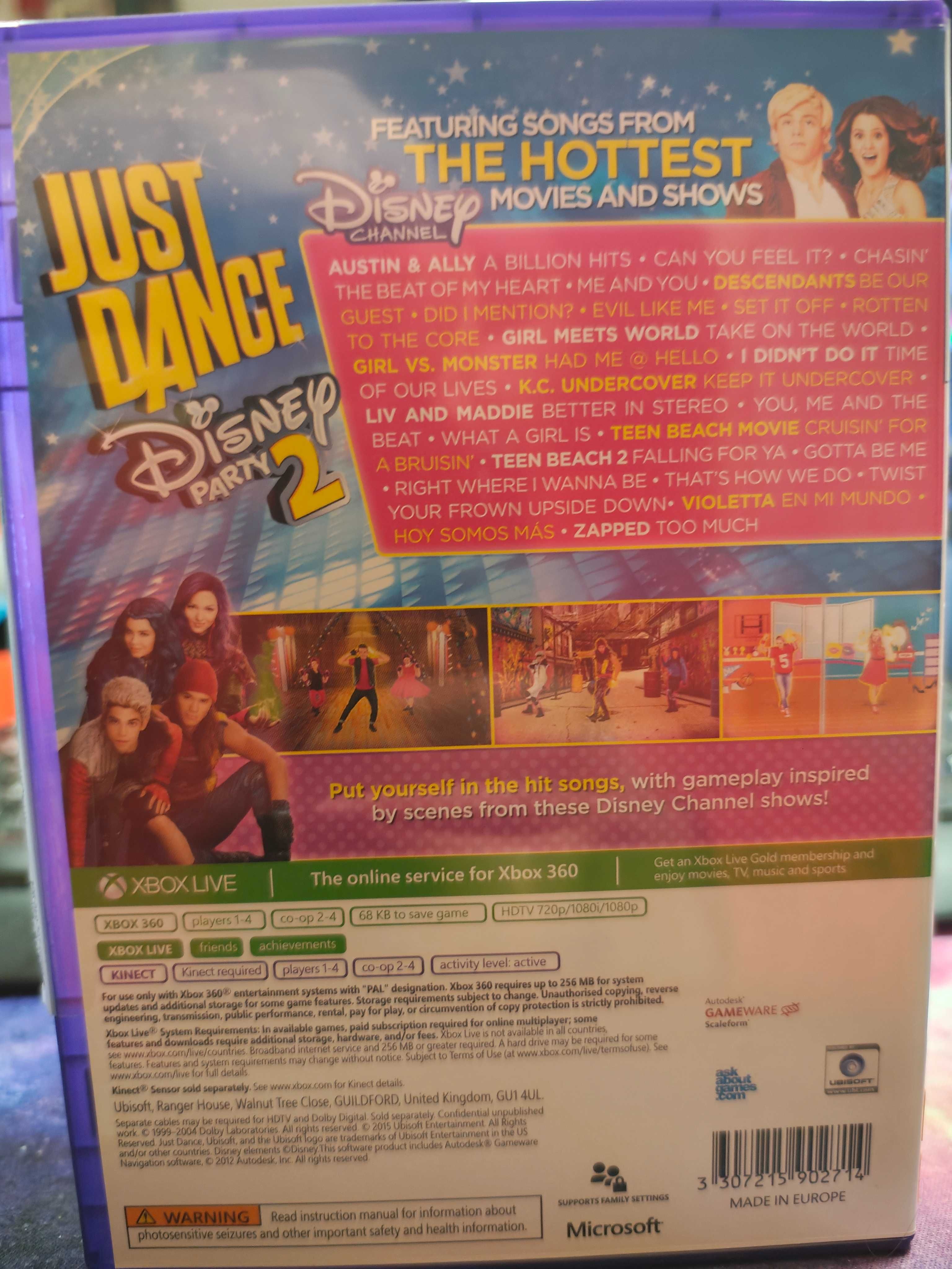 Just Dance: Disney Party 2 Xbox 360 Kinect Tańce SklepRetroWWA