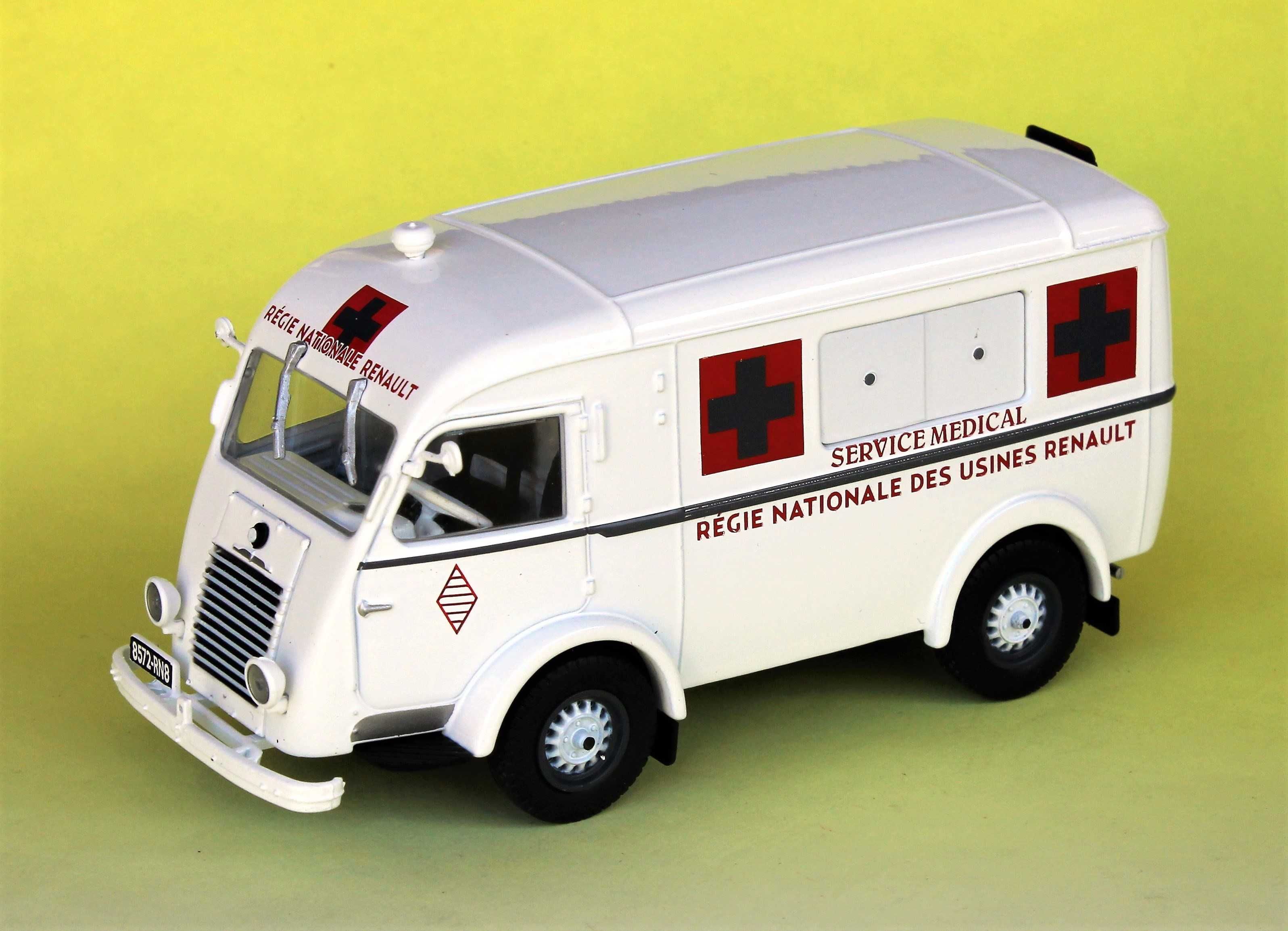 Renault Ambulância da Fábrica Renault 1/43 Ixo em blister