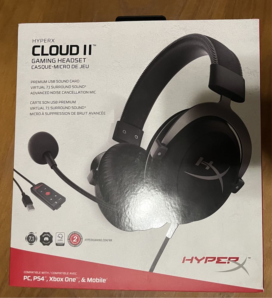 HyperX Cloud II 7.1 Gun Metal