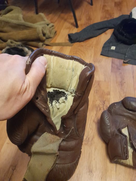 Перчатки боксерские, специальные ссср