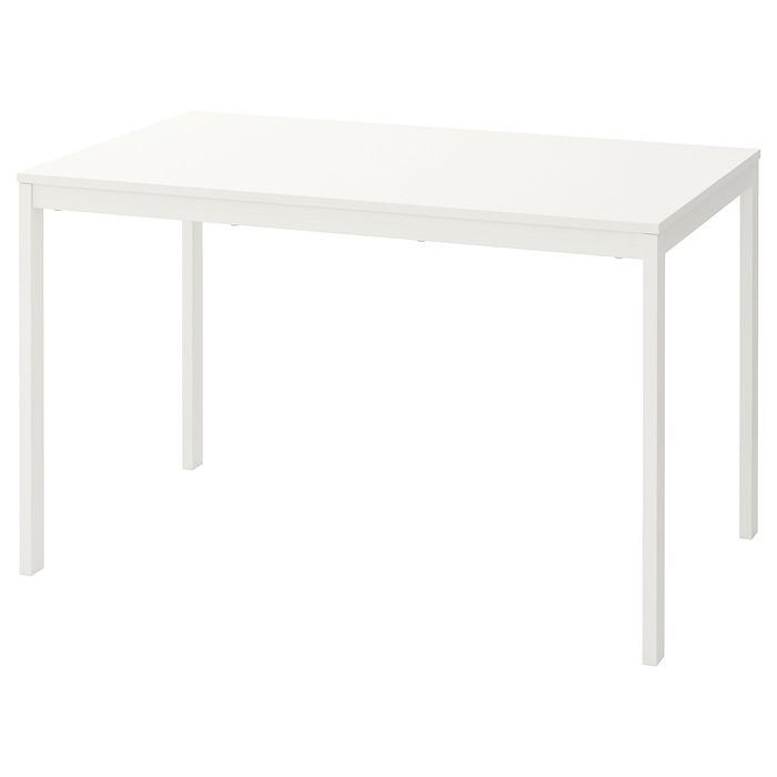 IKEA VANGSTA stół rozkładany 120/180x70 cm biały
