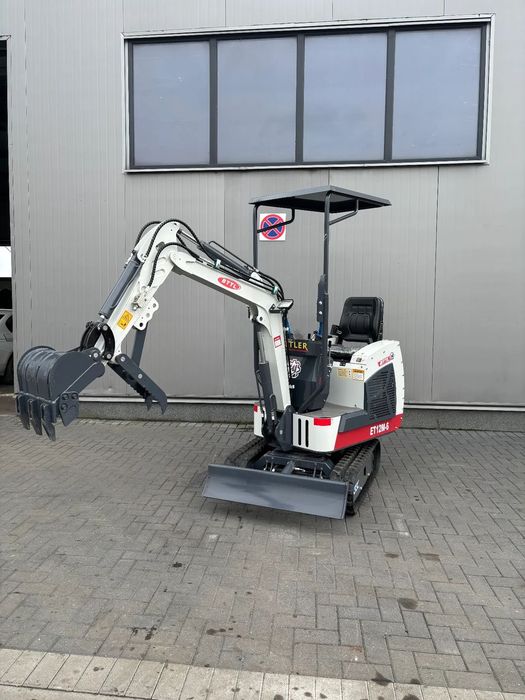 BT ET12-M  Mini koparka BTTL ET12M-6 | 1,1T | Benzyna| Nowa | Gąsienice | Transpo